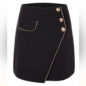 J.ING black asymmetrical skirt size XL